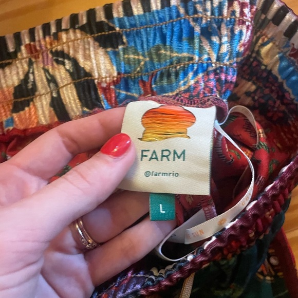 FARM Rio Multicolor Patterned Pants - Picture 4 of 7